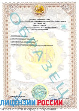 Образец сертификата соответствия (приложение) Сортавала Сертификат ISO 14001